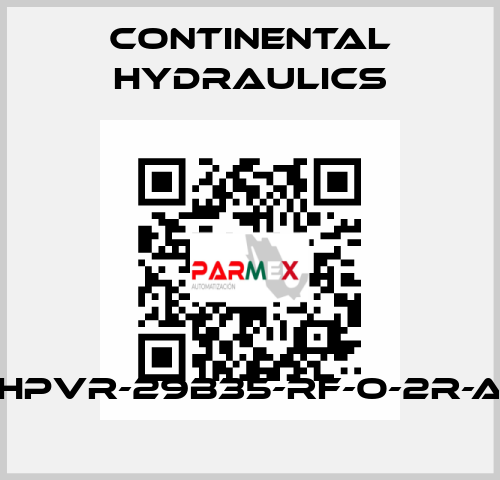 HPVR-29B35-RF-O-2R-A Continental Hydraulics