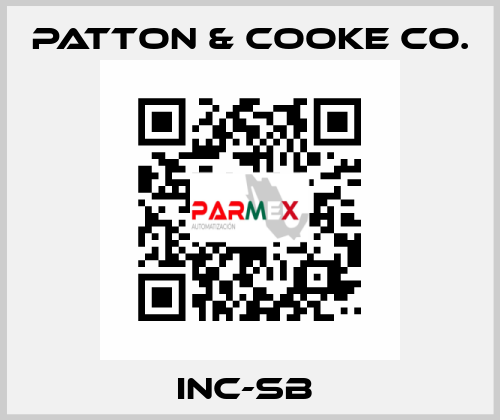 INC-SB  Patton & Cooke Co.