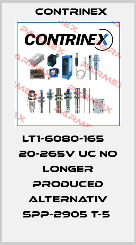 LT1-6080-165    20-265V UC NO LONGER PRODUCED ALTERNATIV SPP-2905 T-5  Contrinex