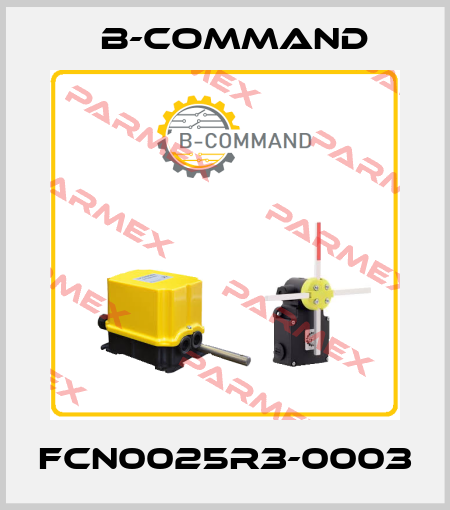 FCN0025R3-0003 B-COMMAND