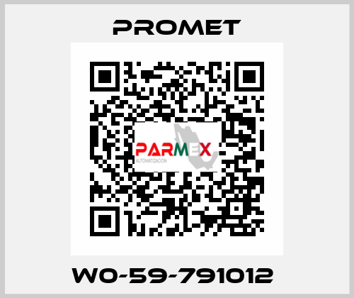 W0-59-791012  Promet