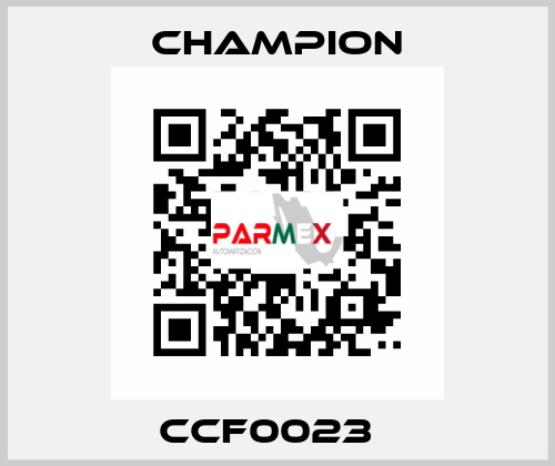 CCF0023   Champion