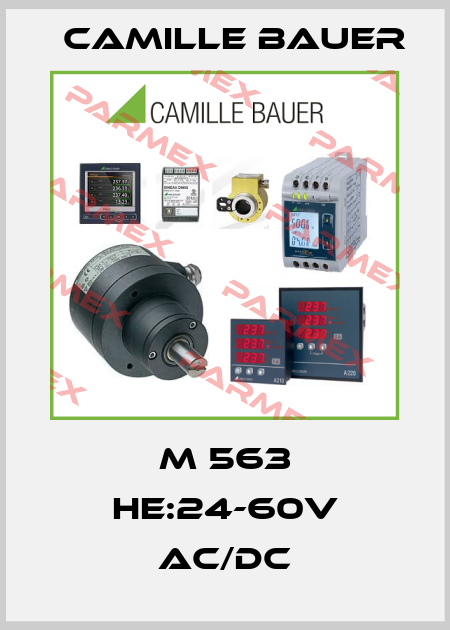 M 563 HE:24-60V AC/DC Camille Bauer