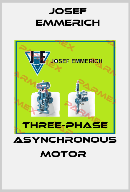Three-phase asynchronous motor  Josef Emmerich