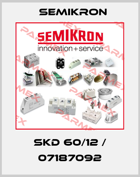 SKD 60/12 / 07187092 Semikron