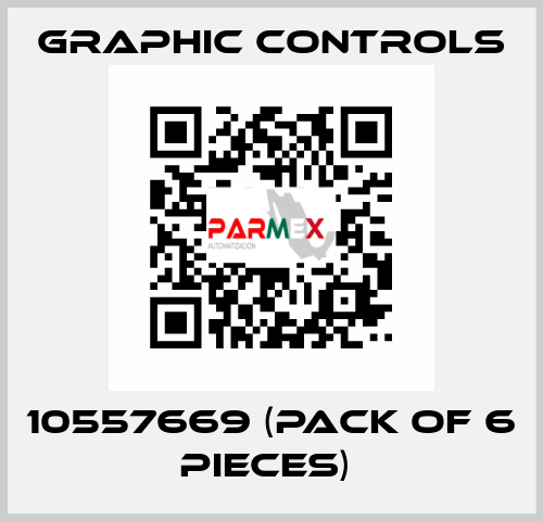 10557669 (pack of 6 pieces)  Graphic Controls