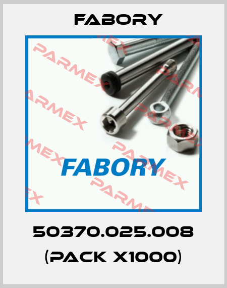 50370.025.008 (pack x1000) Fabory