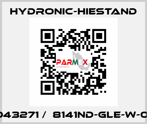 043271 /  8141ND-GLE-W-01 HYDRONIC-HIESTAND