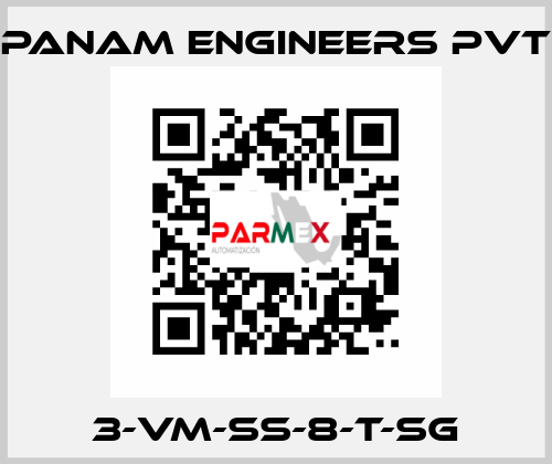 3-VM-SS-8-T-SG Panam Engineers Pvt