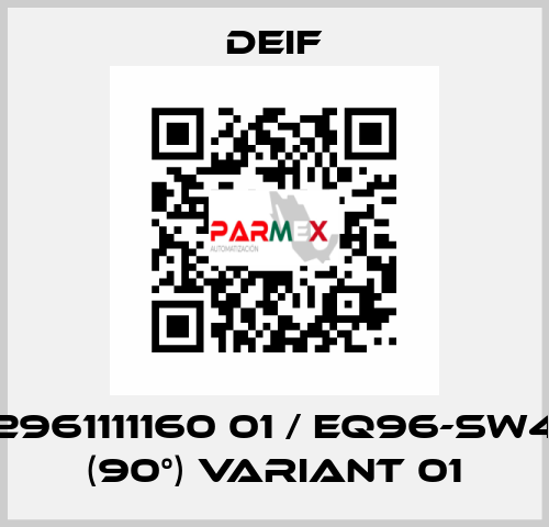 2961111160 01 / EQ96-sw4 (90°) Variant 01 Deif