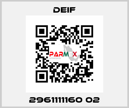 2961111160 02 Deif