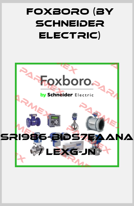 SRI986-BIDS7EAANA / LEXG-JN Foxboro (by Schneider Electric)