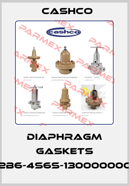 diaphragm gaskets 2B6-4S6S-13000000C Cashco