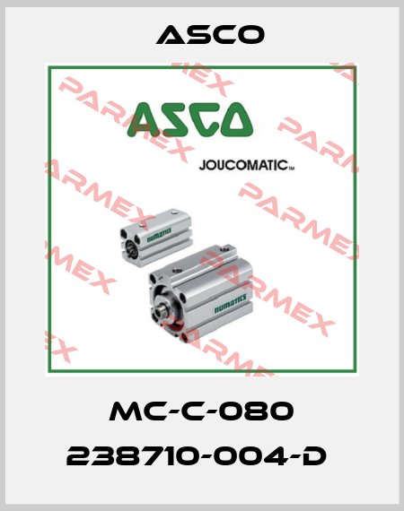 MC-C-080 238710-004-D  Asco