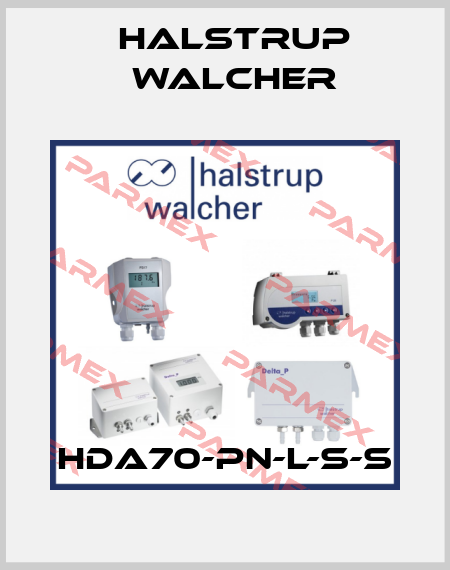 HDA70-PN-L-S-S Halstrup Walcher