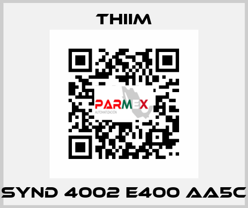 SYND 4002 E400 AA5C Thiim