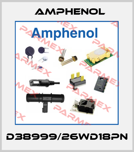 D38999/26WD18PN Amphenol