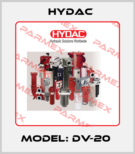 MODEL: DV-20  Hydac