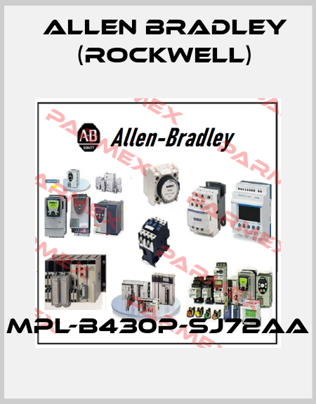 MPL-B430P-SJ72AA Allen Bradley (Rockwell)