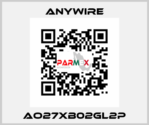 AO27XB02GL2P Anywire