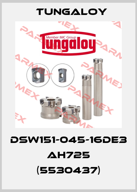 DSW151-045-16DE3 AH725 (5530437) Tungaloy
