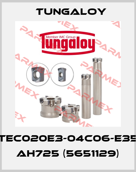 TEC020E3-04C06-E35 AH725 (5651129) Tungaloy