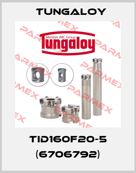 TID160F20-5 (6706792) Tungaloy