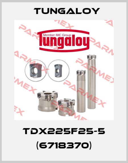 TDX225F25-5 (6718370) Tungaloy