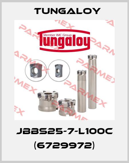 JBBS25-7-L100C (6729972) Tungaloy