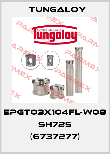 EPGT03X104FL-W08 SH725 (6737277) Tungaloy