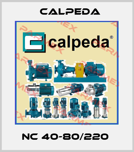 NC 40-80/220  Calpeda