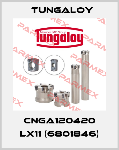 CNGA120420 LX11 (6801846) Tungaloy