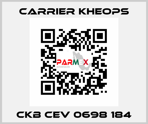 CKB CEV 0698 184 Carrier Kheops