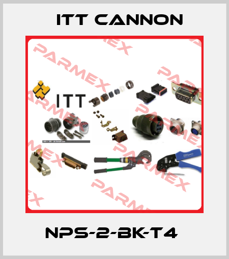 NPS-2-BK-T4  Itt Cannon
