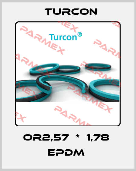 OR2,57  *  1,78  EPDM  Turcon