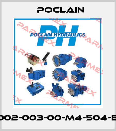 VB-002-003-00-M4-504-E000 Poclain