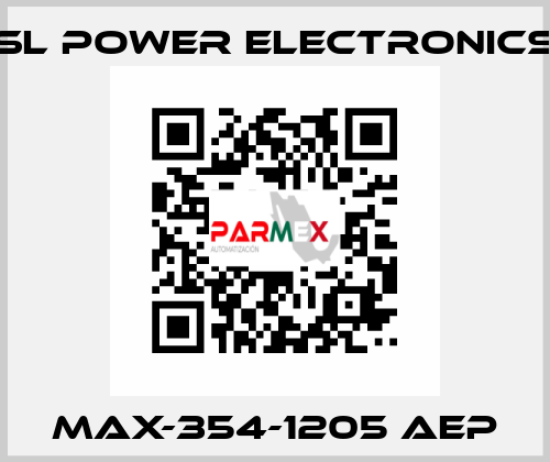 MAX-354-1205 AEP SL Power Electronics