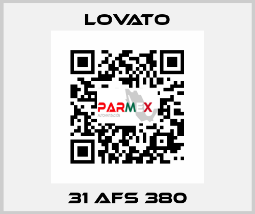 31 AFS 380 Lovato