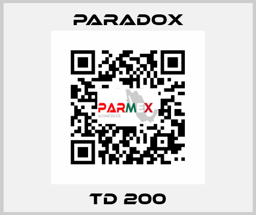 TD 200 PARADOX