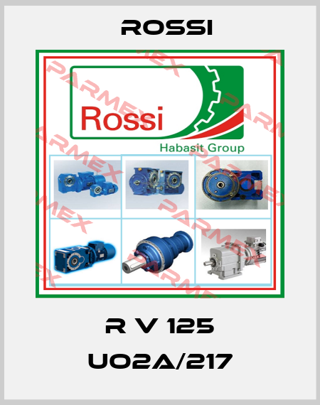 R V 125 UO2A/217 Rossi
