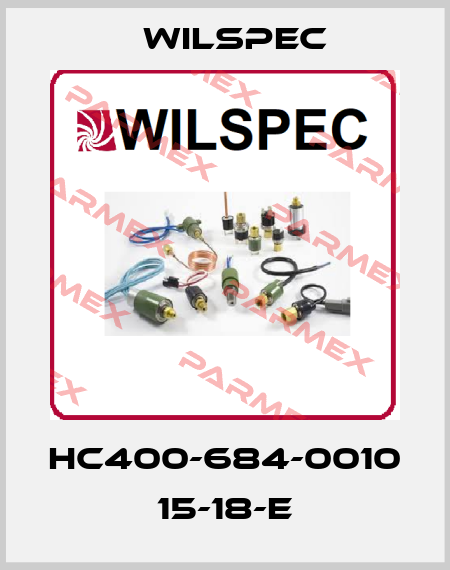 HC400-684-0010 15-18-E Wilspec