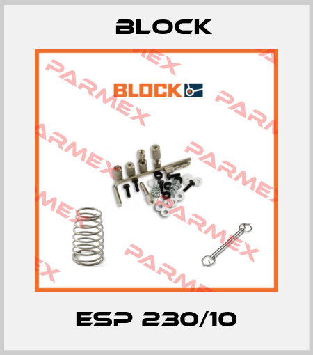 ESP 230/10 Block