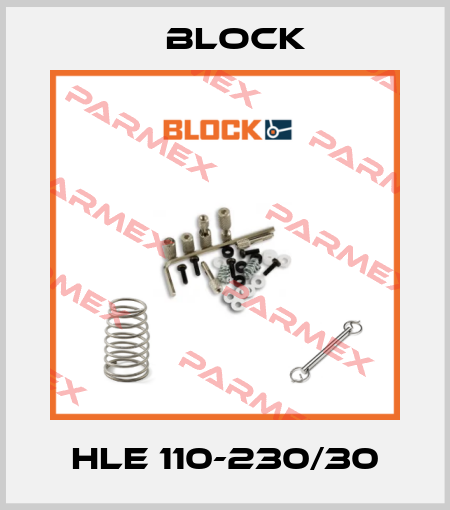 HLE 110-230/30 Block