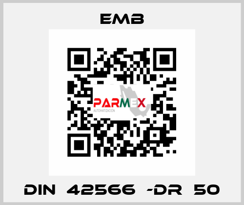 DIN  42566  -DR  50 Emb