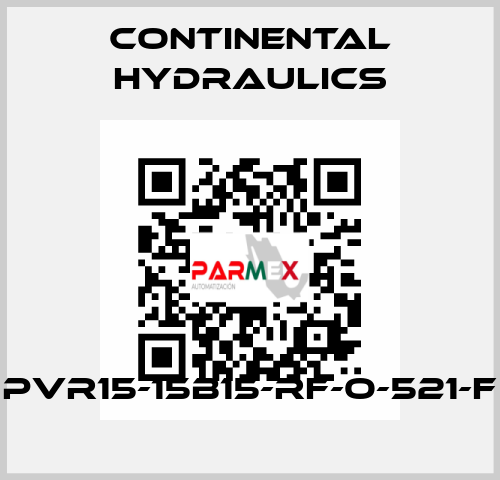 PVR15-15B15-RF-O-521-F Continental Hydraulics