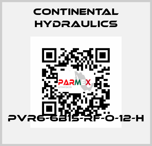 PVR6-6B15-RF-O-12-H Continental Hydraulics