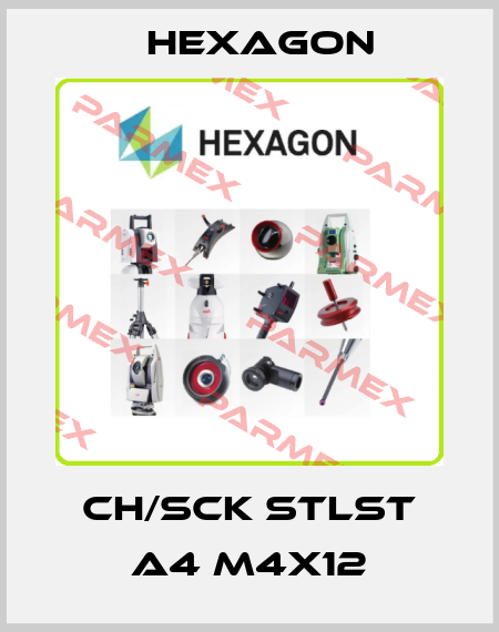 CH/SCK STLST A4 M4x12 Hexagon