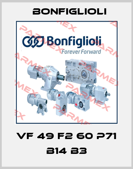 VF 49 F2 60 P71 B14 B3 Bonfiglioli