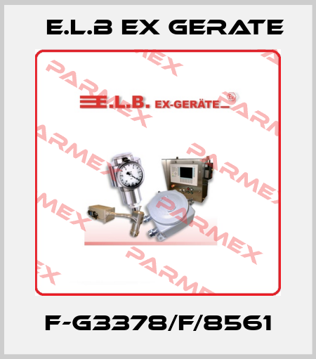F-G3378/F/8561 E.L.B Ex Gerate