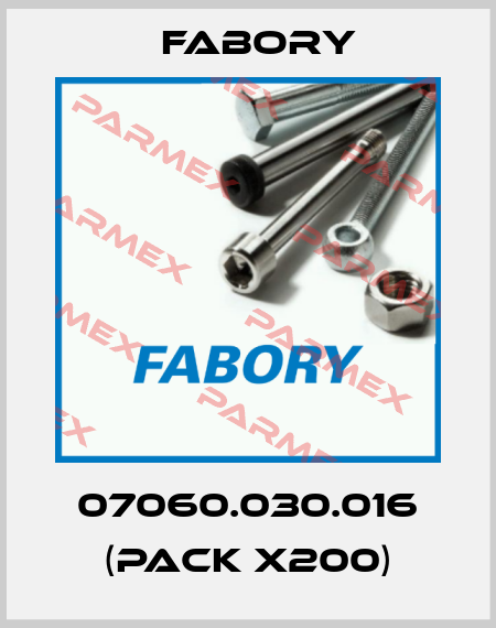 07060.030.016 (pack x200) Fabory